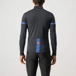 Castelli Fondo 2 Jersey FZ Light Black/Blue Reflex -Fiveten Verkäufe 02 4521513 085