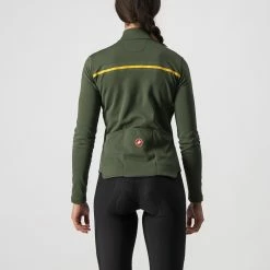 Castelli Sinergia 2 Jersey FZ Military Green/Saffron -Fiveten Verkäufe 02 4521531 075