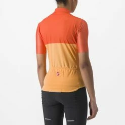 Castelli Velocissima Jersey Soft Orange/scarlet Ibis -Fiveten Verkäufe 02 4522065 866