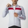 Castelli Puro 3 Jersey FZ Silver Gray/Red Reflex -Fiveten Verkäufe 04 4518511 870