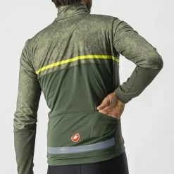 Castelli Finestre Jacket Military Green/Light Military Chartreuse -Fiveten Verkäufe 05 4521505 075