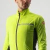 Castelli Squadra Stretch Jacket Yellow Fluo/Dark Gray