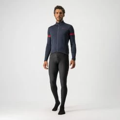 Castelli Fondo 2 Jersey FZ Savile Blue/Red Reflex -Fiveten Verkäufe 05 4521513 414