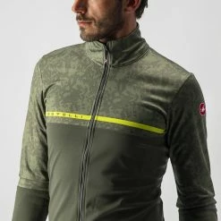 Castelli Finestre Jacket Military Green/Light Military Chartreuse -Fiveten Verkäufe 06 4521505 075