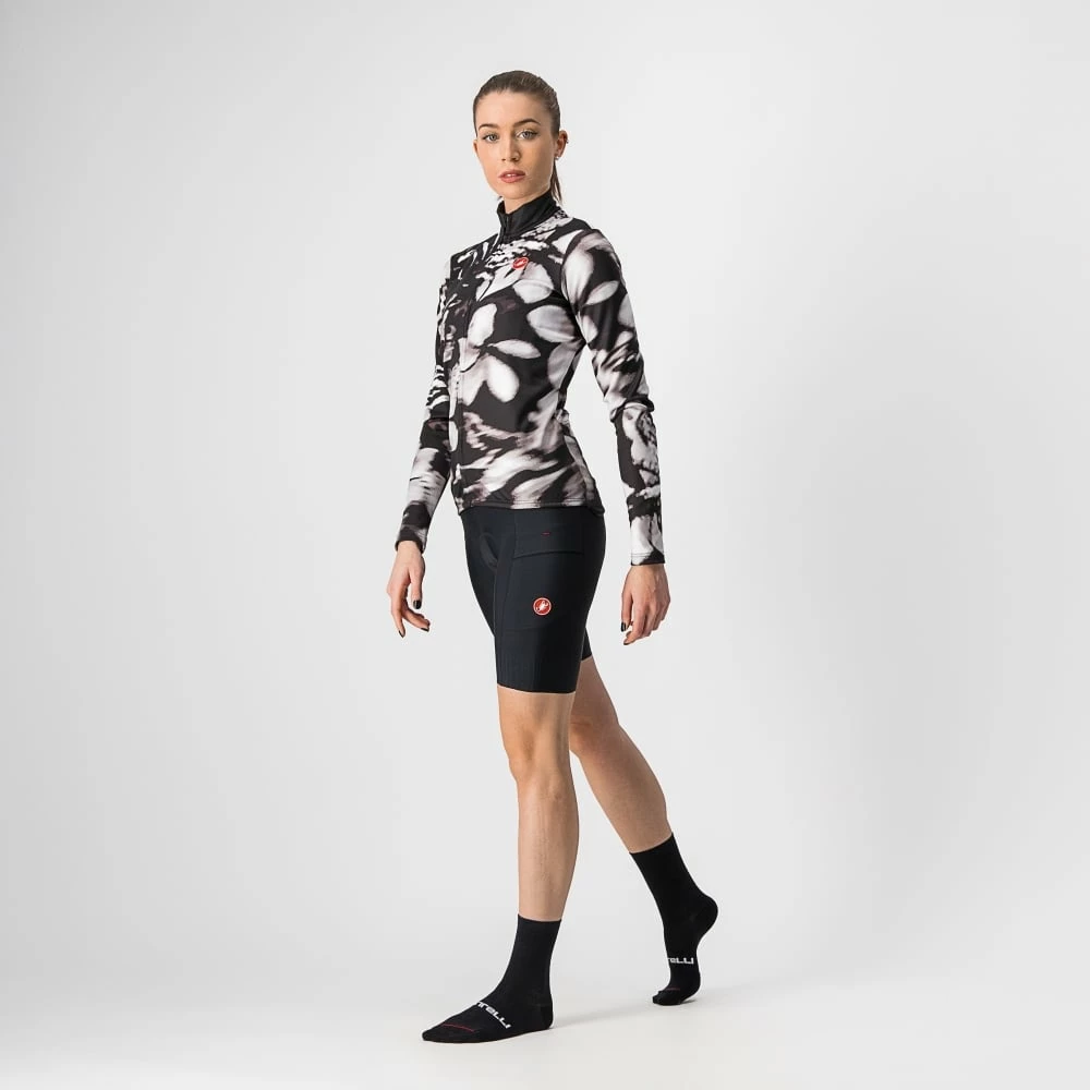 Castelli Unlimited Thermal Damen Jersey Black/White 6 Castelli Unlimited Thermal Damen Jersey Black/White – Bild 4