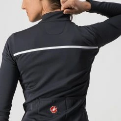 Castelli Sinergia 2 Jersey Fz Light Black/White
