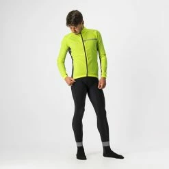 Castelli Squadra Stretch Jacket Yellow Fluo/Dark Gray -Fiveten Verkäufe 07 4521511 032
