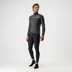 Castelli Squadra Stretch Jacket Light Black/Dark Gray -Fiveten Verkäufe 07 4521511 085