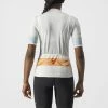 Castelli Fenice Damen Jersey Ivory/Pop Orange-Skylight