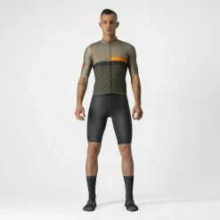 Castelli A Blocco Jersey Bark Green/Pop Orange-Dark Gra -Fiveten Verkäufe 2f356fdd5c9e6c0f7bb7268ffda115fb3dca012646b4902f9f34d3b4b3a375ae