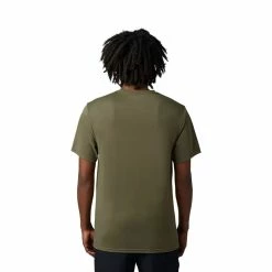 Fox Auxlry SS Tech Tee Olive Green