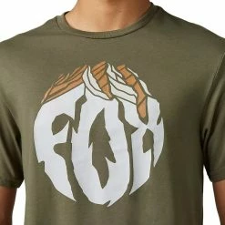 Fox Turnout SS Tech Tee Olive Green -Fiveten Verkäufe 30511099 3