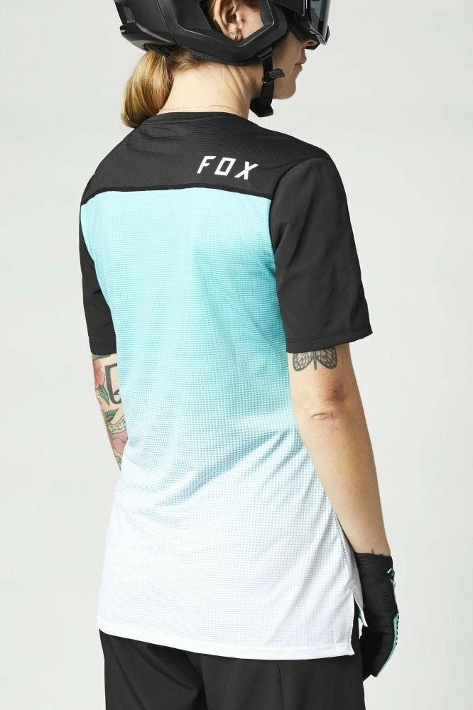 Fox Jersey Flexair Women Teal 5 Fox Jersey Flexair Women Teal – Bild 3