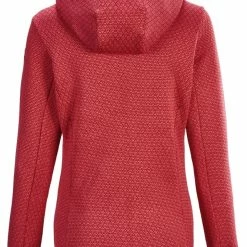 Killtec KOW 135 Strickfleecejacke Damen Rot