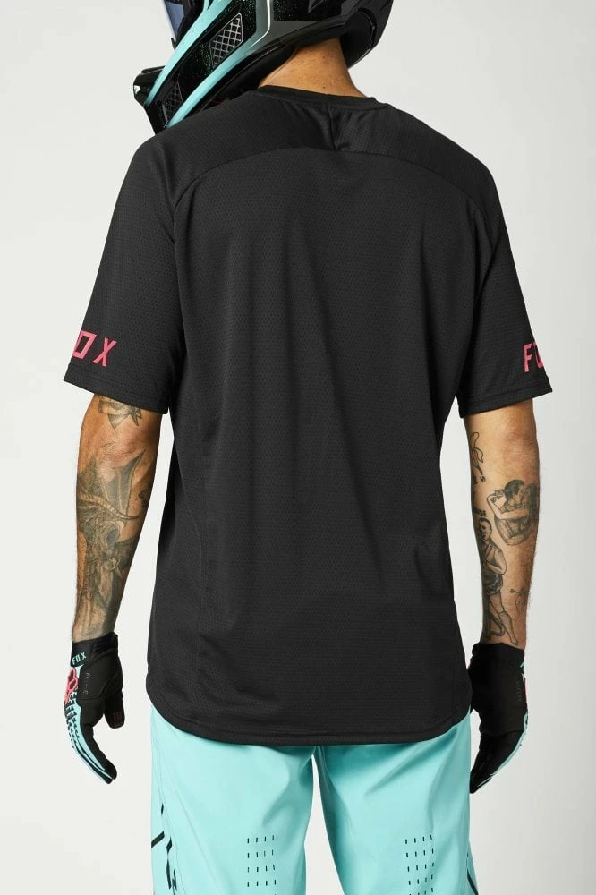 Fox Jersey Defend Rainbow Black 3 Fox Jersey Defend Rainbow Black