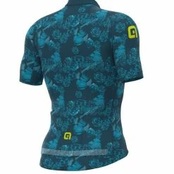 ALE Alé Las Vegas Jersey SS Blue-Turquoise