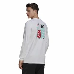 FIVETEN Graphics Longsleeve T-Shirt White -Fiveten Verkäufe 5e1e89023a7e3af9b7f2ea2d38ea42766aaef609bdc66f2a25b1d4253290e05b