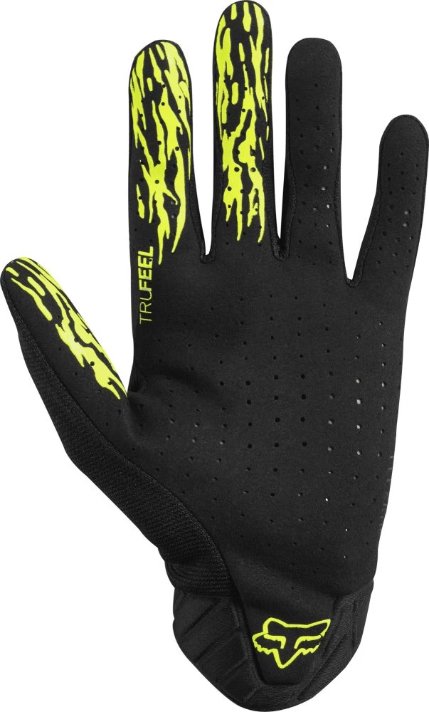 Fox Flexair Elevated Glove Day Glow Yellow 3 Fox Flexair Elevated Glove Day Glow Yellow
