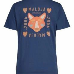 Maloja PlanbellM. Organic Cotton Tee Midnight