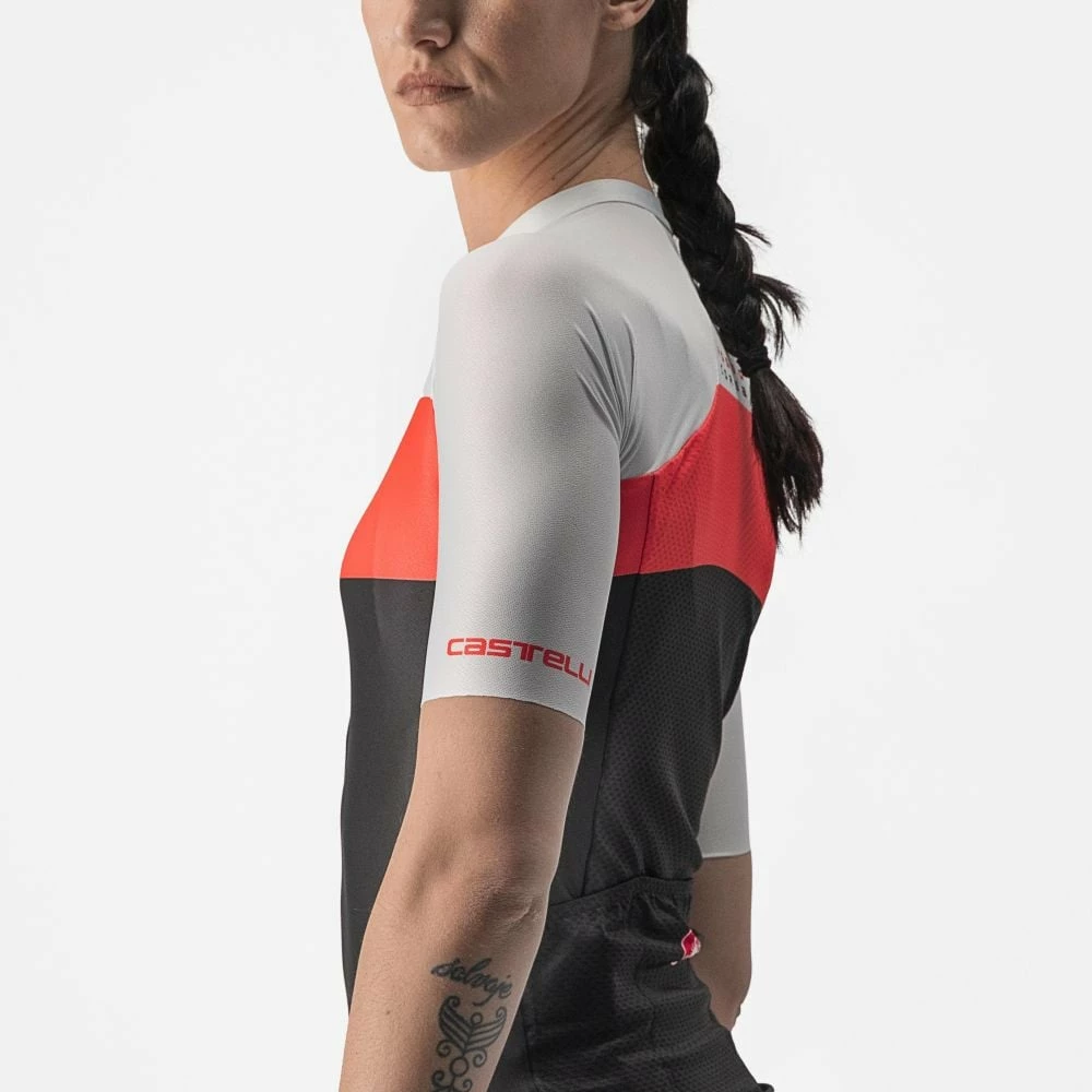 Castelli Aero Pro Damen Jersey Light Black/Brilliant Pink 6 Castelli Aero Pro Damen Jersey Light Black/Brilliant Pink – Bild 4