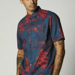 Fox Hemd Bad Trip Dark Indigo -Fiveten Verkäufe 94cee96f38fb5a3333b7c21c5b1f02b0581d4b322b40b66f5da89a5ee68abd2b