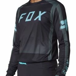 Fox Langärmliges Jersey Defend Emerald