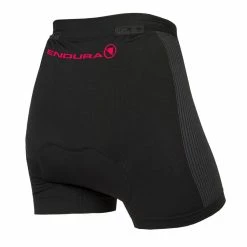 Endura Damen Padded Boxer Mit Clickfast Schwarz