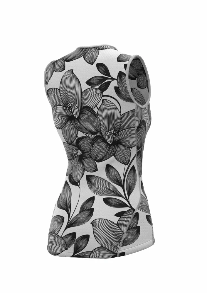 ALE Alé Garden Lady Baselayer Sleeveless White 3 ALE Alé Garden Lady Baselayer Sleeveless White