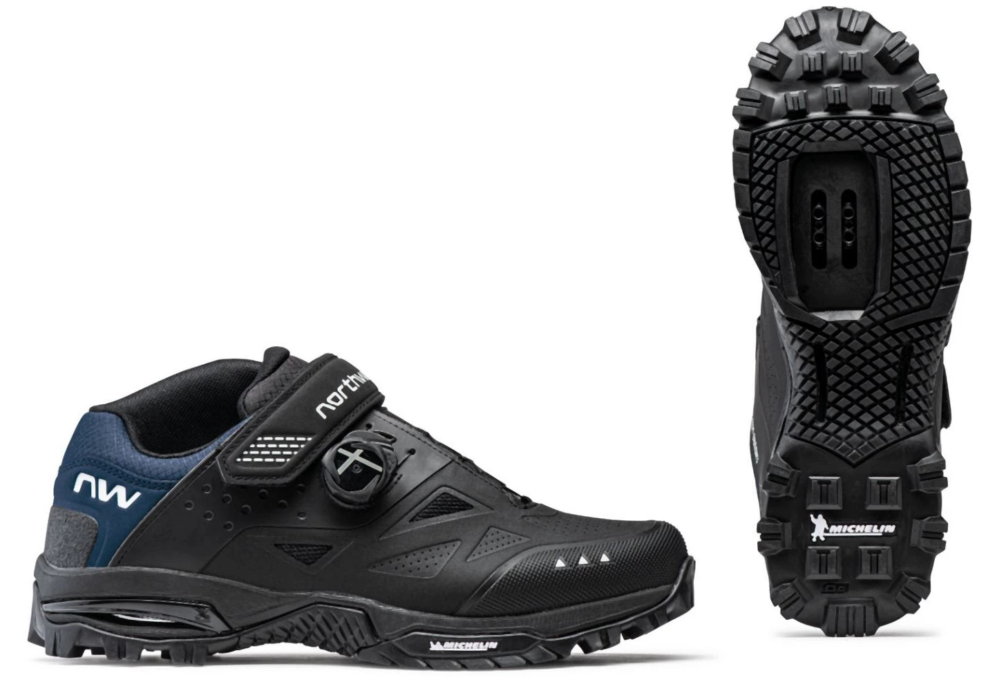 Northwave Enduro Mid 2 Black/Dark Blue 3 Northwave Enduro Mid 2 Black/Dark Blue