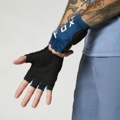 Fox Halbfinger-Handschuhe Ranger Gel Matte Blue