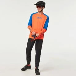 Oakley Factory Pilot MTB LS Jersey Scarlet Ibis -Fiveten Verkäufe foa403174 73z omfb1