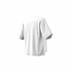 FIVETEN Cropped Graphic T-Shirt White 26 FIVETEN Cropped Graphic T-Shirt White -Fiveten Verkäufe hb0049 9 apparel zip turntable 3d 4 white