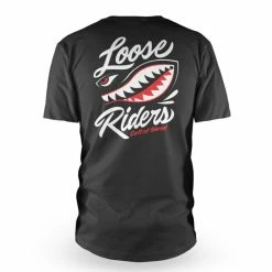 LOOSE RIDERS Trikot Kurz Airshark Black