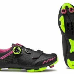 Northwave Razer Woman Black/Fuch./Yel.Flu