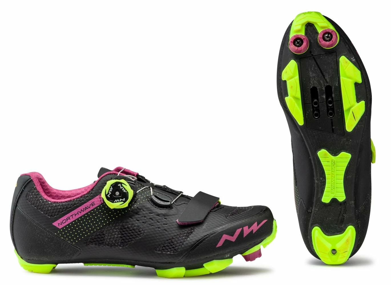 Northwave Razer Woman Black/Fuch./Yel.Flu 3 Northwave Razer Woman Black/Fuch./Yel.Flu