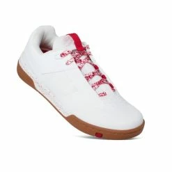 Crankbrothers Stamp Schuh Lace Splatter Ltd. White/red/gum -Fiveten Verkäufe stl12030s050 02 1