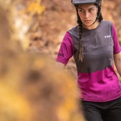 Northwave Xtrail 2 Woman Jersey Short Sleeve Dark Grey/Pink -Fiveten Verkäufe x trail 2 wmn jersey 89221047 78 4