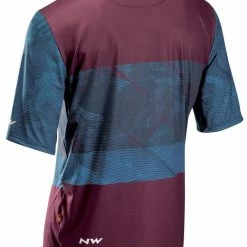 Northwave Xtrail Jersey Sh Sl Mtb Man Blue/Bordeaux